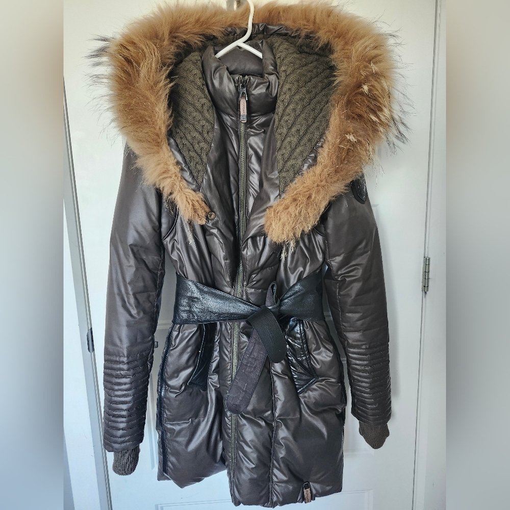 Women's Rudsak Fur-Trimmed Puffer Coat